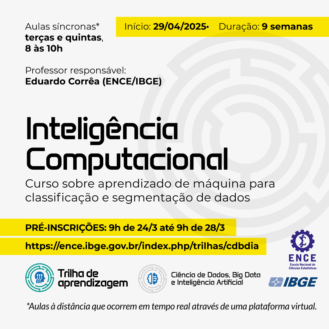 ENCE abrirá pré-inscrições de curso sobre inteligência computacional 